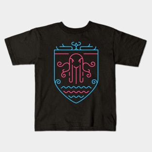 Sea Ghost Octopus Kids T-Shirt